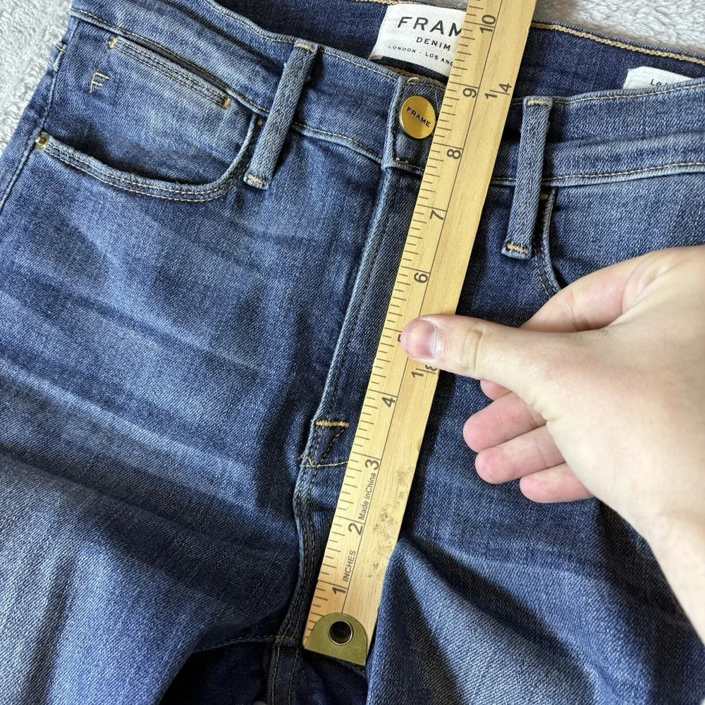 FRAME Denim Womens Jeans 25 Blue Le High‎ Skinny Stretch Denim